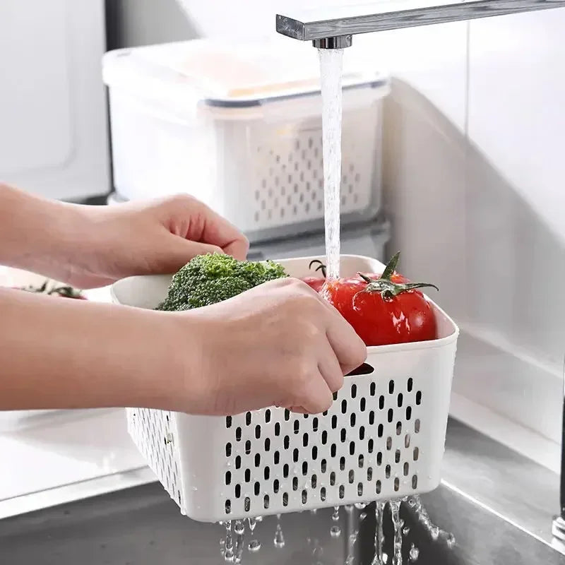 Rivoraa™ Storage Fruit – Fresh-Keeping Basket