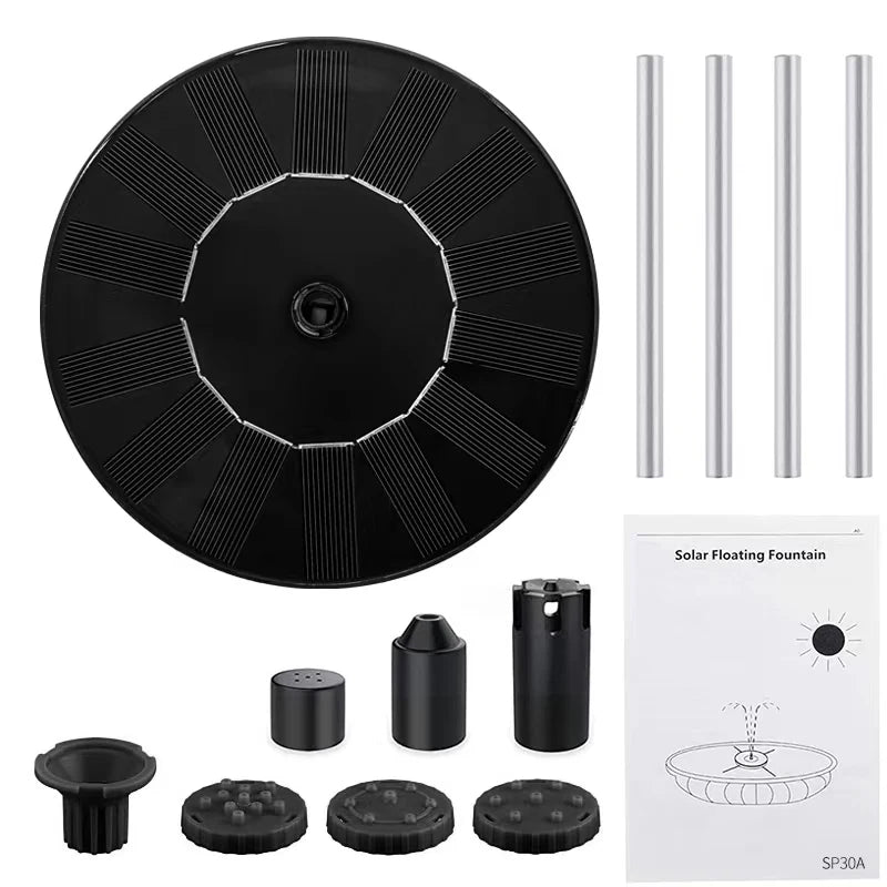 Rivoraa™ Bird Bath – Solar Fountain Pump