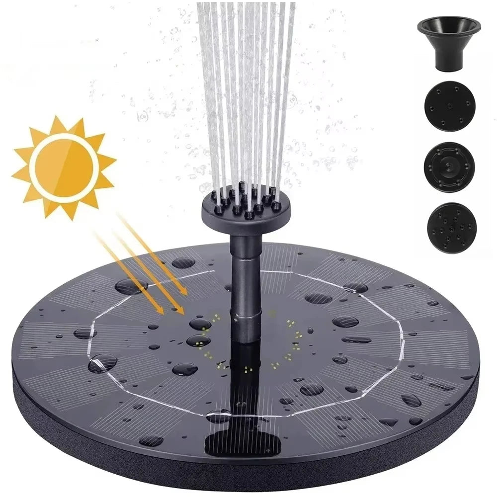 Rivoraa™ Bird Bath – Solar Fountain Pump