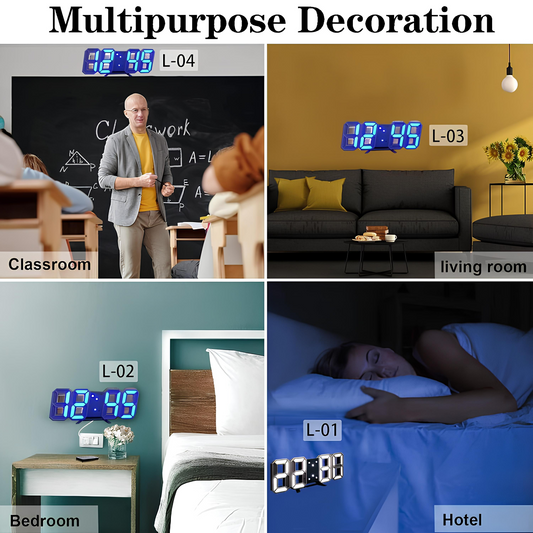 Rivoraa™ Smart Electronic – Electronic Alarm Clock