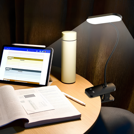 Rivoraa™ Smart Lamp – Clip LED Book Light
