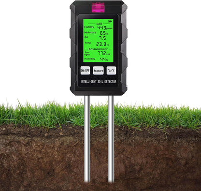 Rivoraa™ Soil Meter – Digital Garden Tester