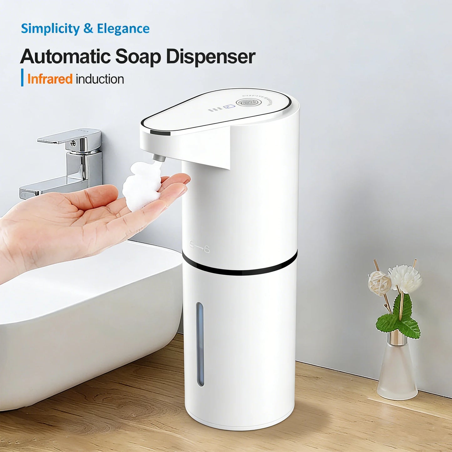 Rivoraa™ Touchless Dispenser – Smart Soap Pump