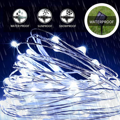 Rivoraa™ Led Solar – Outdoor String Lights