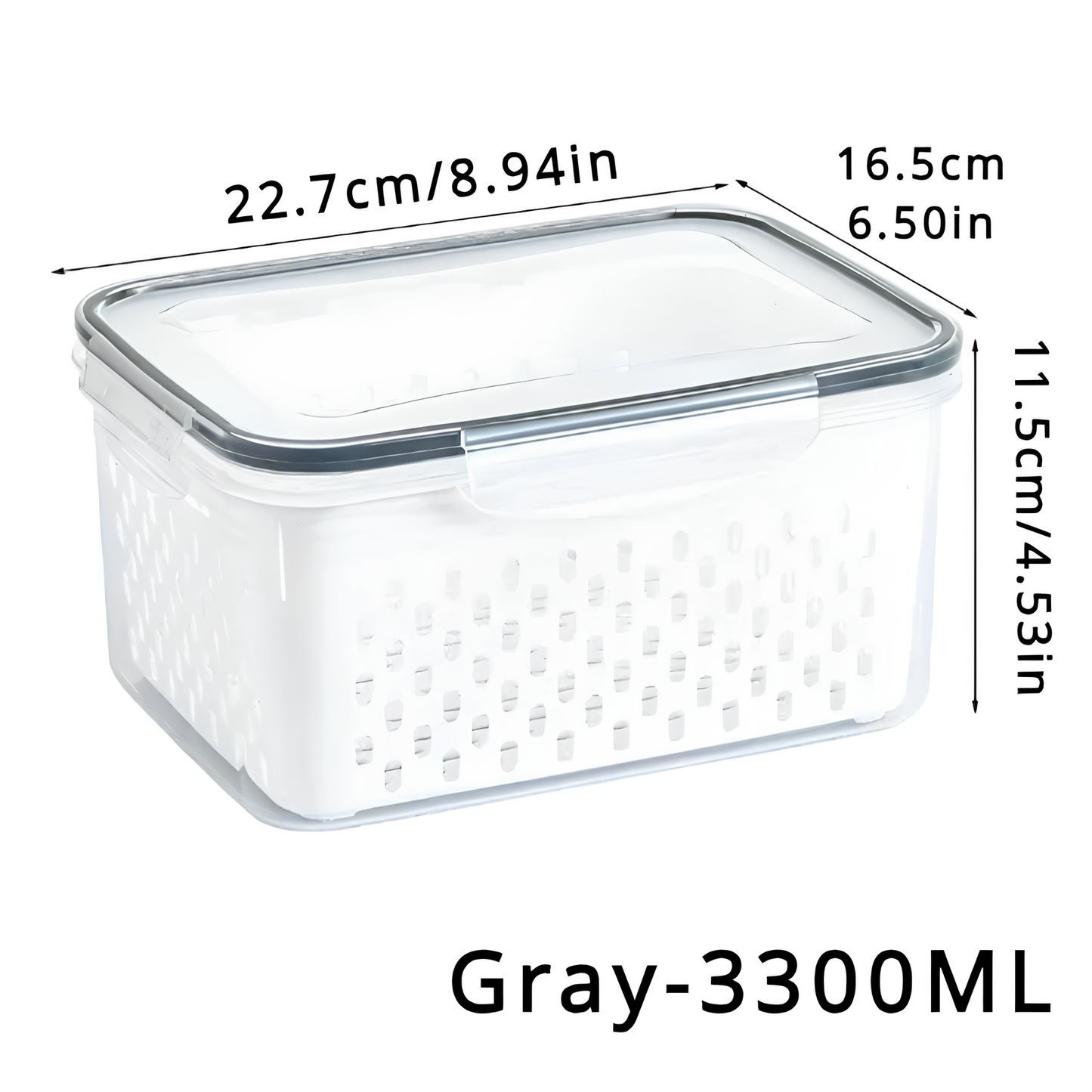 Rivoraa™ Storage Fruit – Fresh-Keeping Basket
