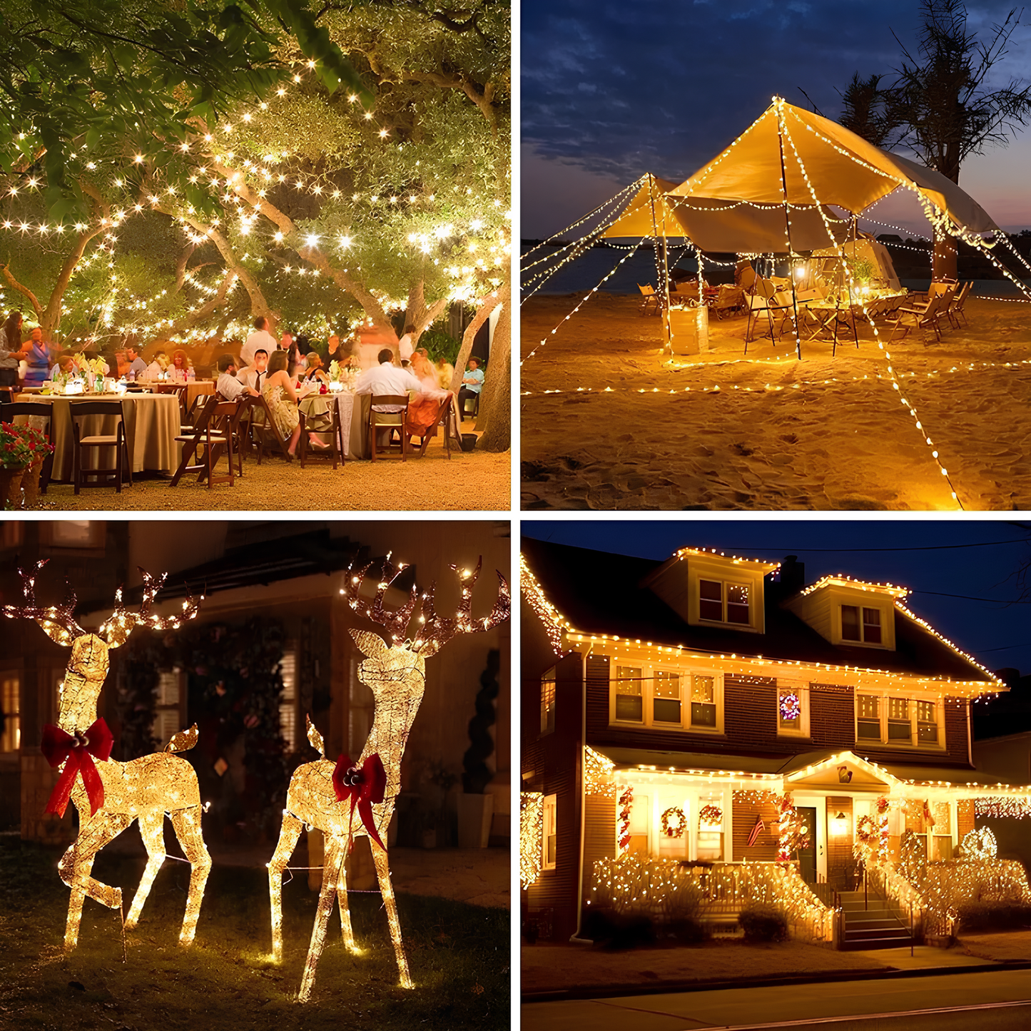 Rivoraa™ Led Solar – Outdoor String Lights