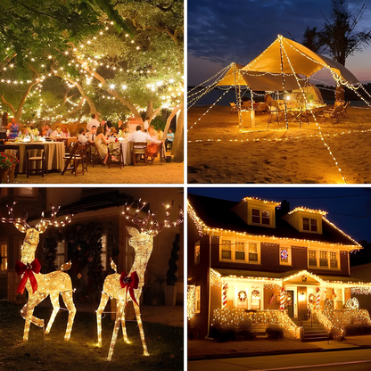 Rivoraa™ Led Solar – Outdoor String Lights