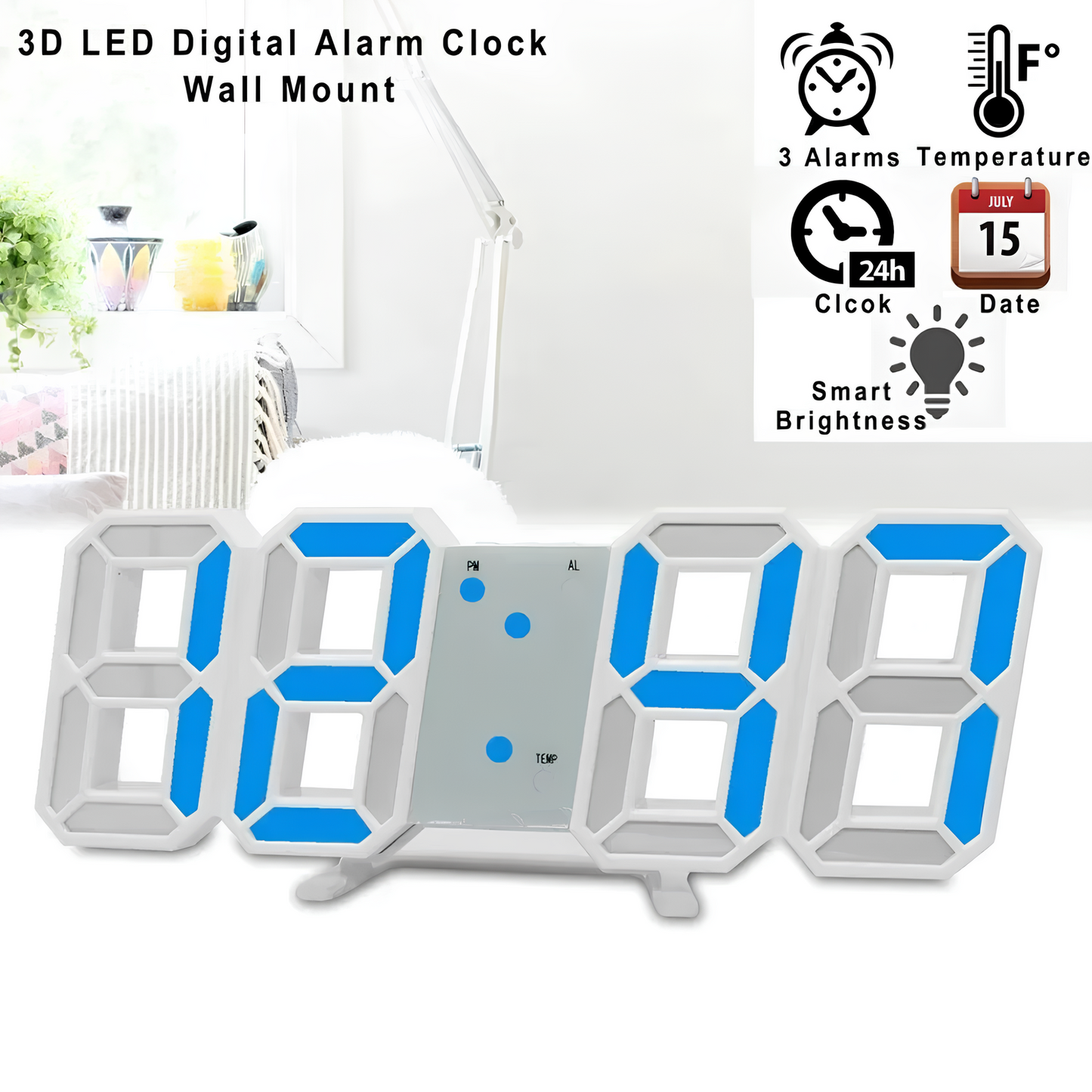 Rivoraa™ Smart Electronic – Electronic Alarm Clock