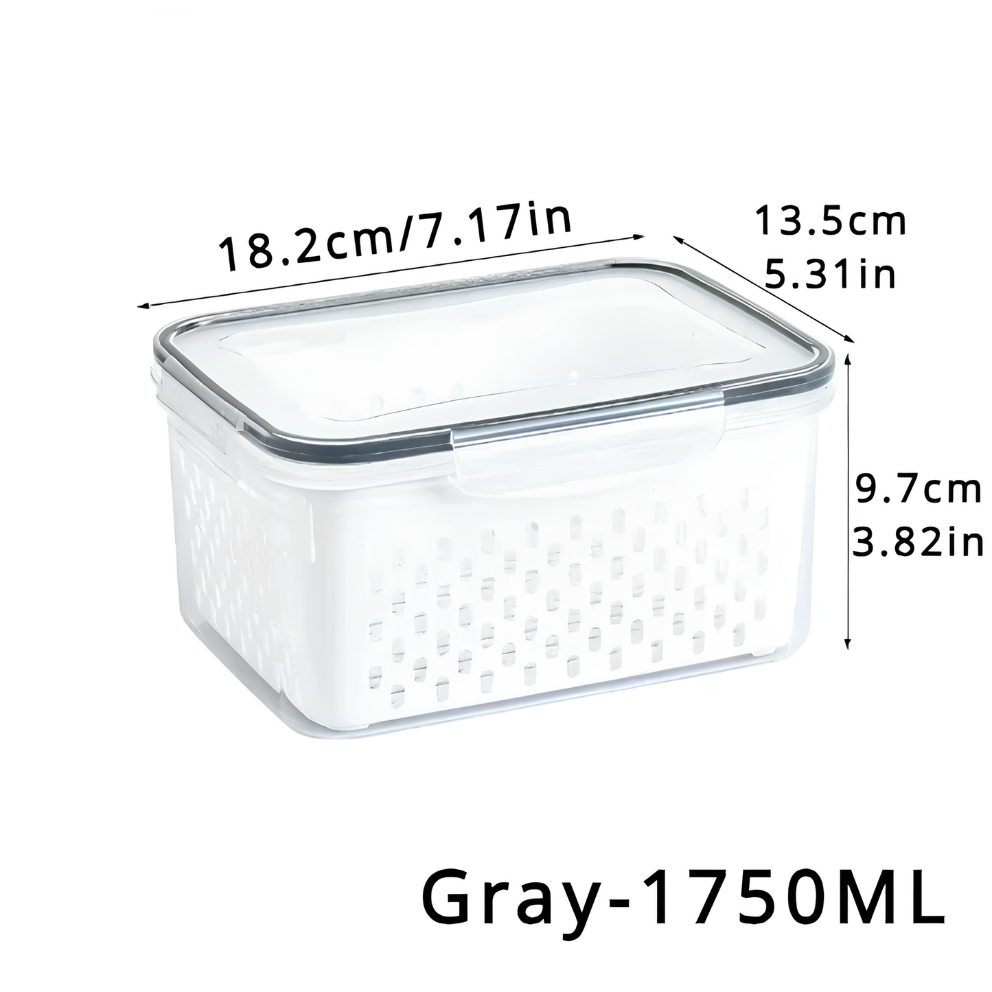 Rivoraa™ Storage Fruit – Fresh-Keeping Basket