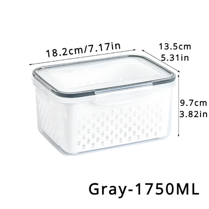 Rivoraa™ Storage Fruit – Fresh-Keeping Basket