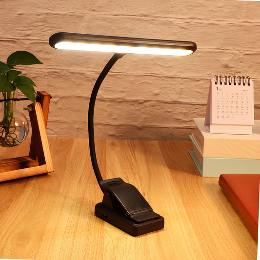 Rivoraa™ Smart Lamp – Clip LED Book Light