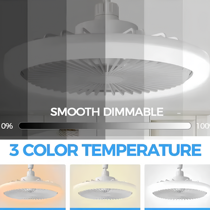 Rivoraa™ Ceiling Light – LED Rotatable Fan