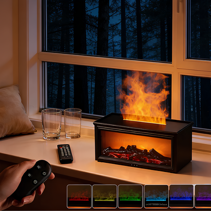 Rivoraa™ LED Light – Aroma Air Humidifier Diffuser