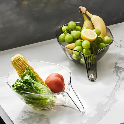 Rivoraa™ Clean Wash – Kitchen Vegetable Basket