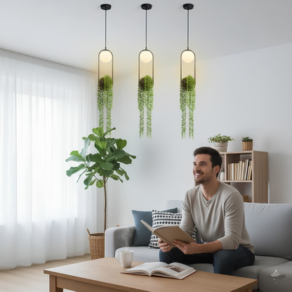 Rivoraa™ Flower Indoor – Modern LED Pendant Hanging Lamp