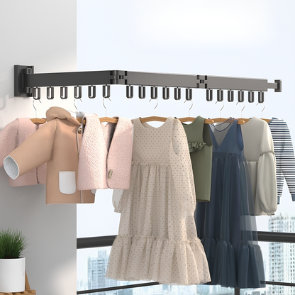 Rivoraa™ Smart Dry – Wall Mount Clothes Hanger
