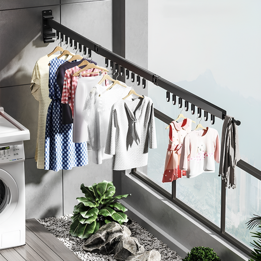 Rivoraa™ Smart Dry – Wall Mount Clothes Hanger