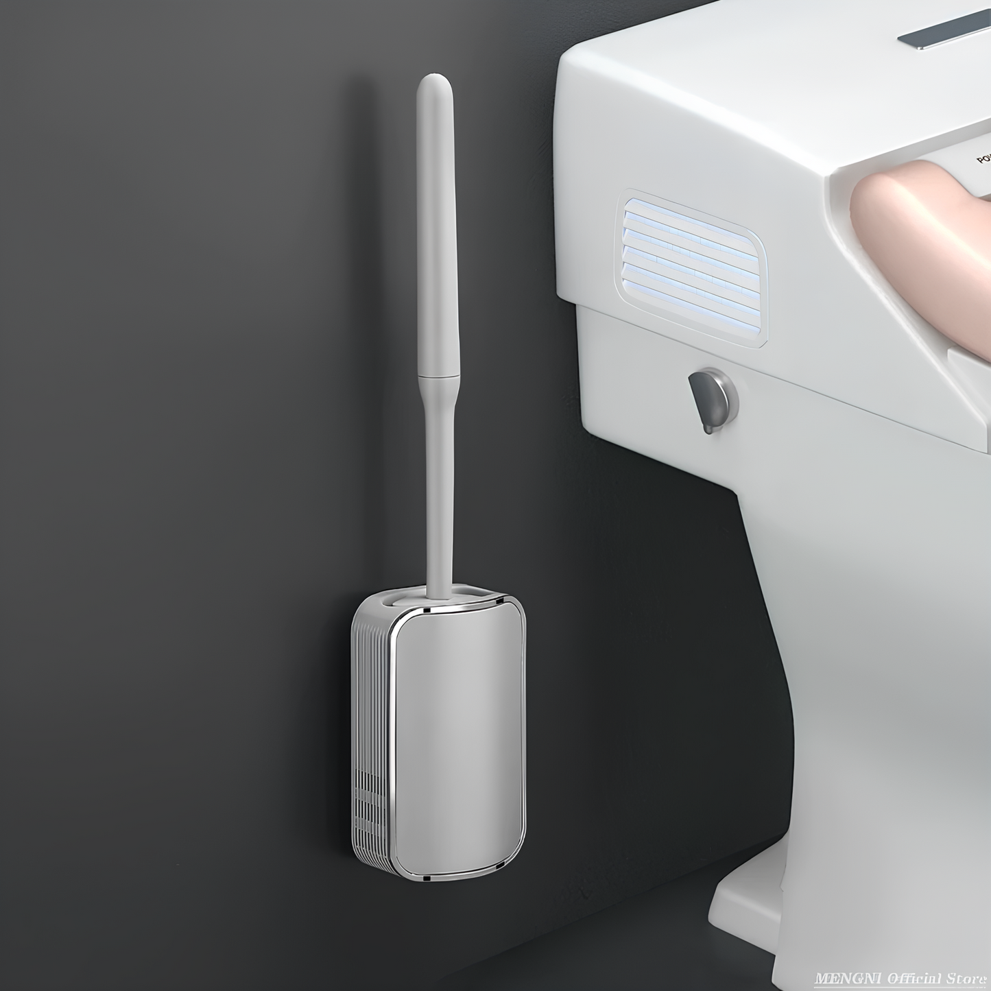 Rivoraa™ Swift Clean – Bathroom Wall Toilet Brush